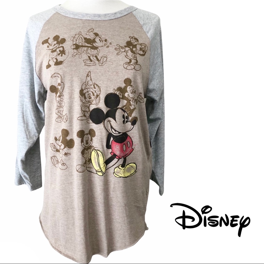 🆕 Disney | Sketch Mickey Anniversary Shirt